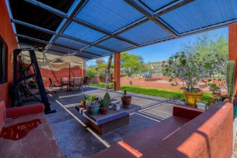 Back patio toward lawn de tamaño grande