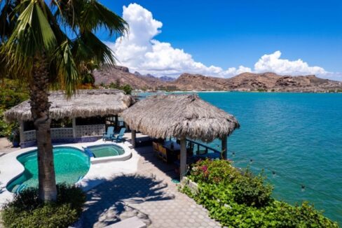 313-Pool and spa with palapa view-2